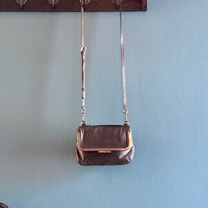 Vince Camuto Black Leather Clutch Crossbody Evening Bag 🖤